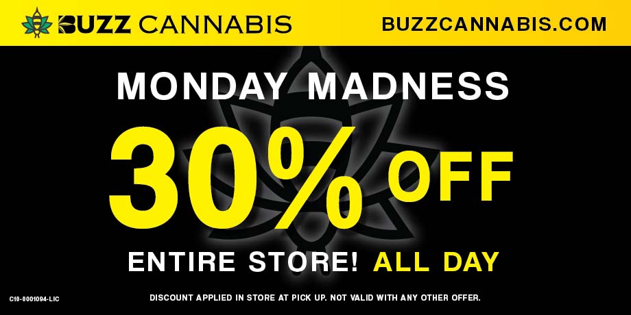 Monday Madness 30% off entire store image