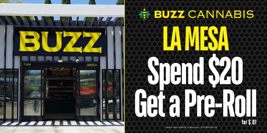 Spend $20 get a pre roll for .01